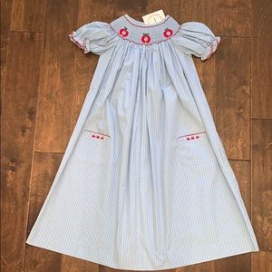 Shrimp & Grits Apple Bishop Dress